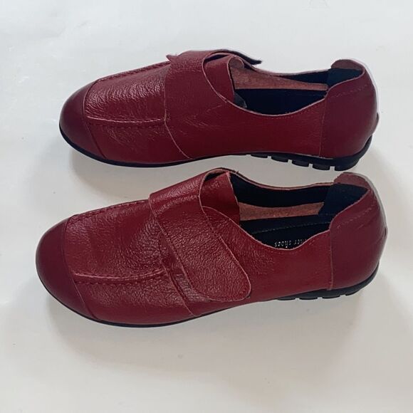 Handmade D. O. S. T leather shoes size 23.5 Mexico USA 6.5 - Picture 1 of 7